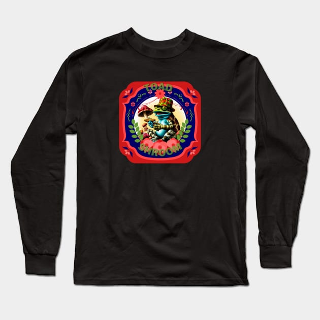 Shroom Toad Long Sleeve T-Shirt by Blumammal